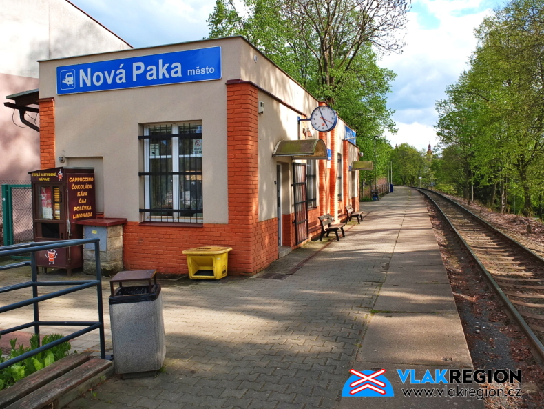 Zastávka Nová Paka město