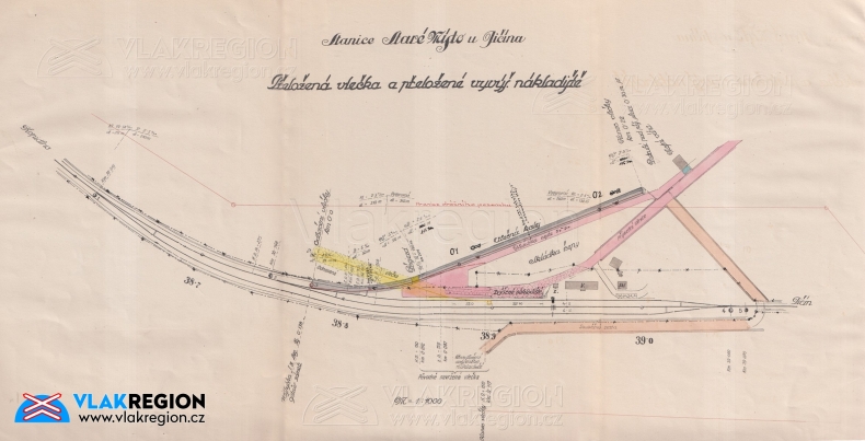 Staré Místo u Jičína - mapa